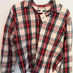 J. Crew Multicolor Plaid Button Down Shirt